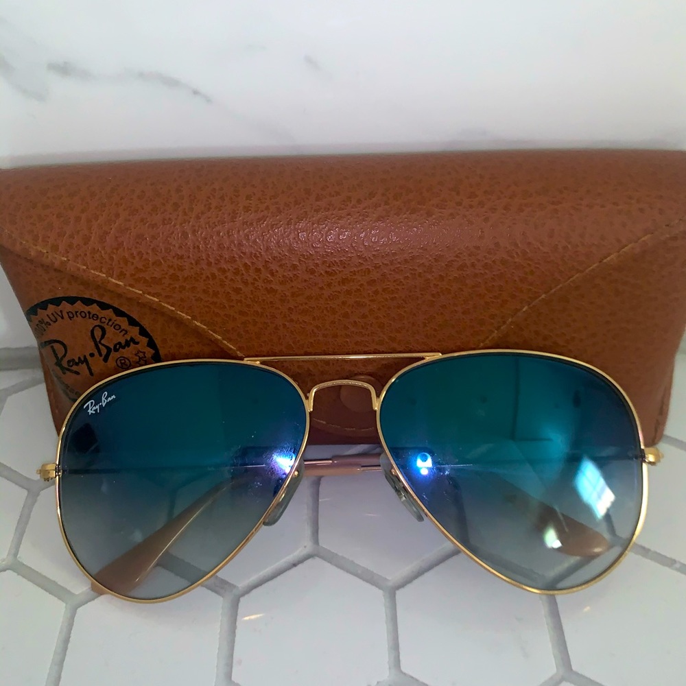 AUTHENTIC Rayban aviator sunglasses